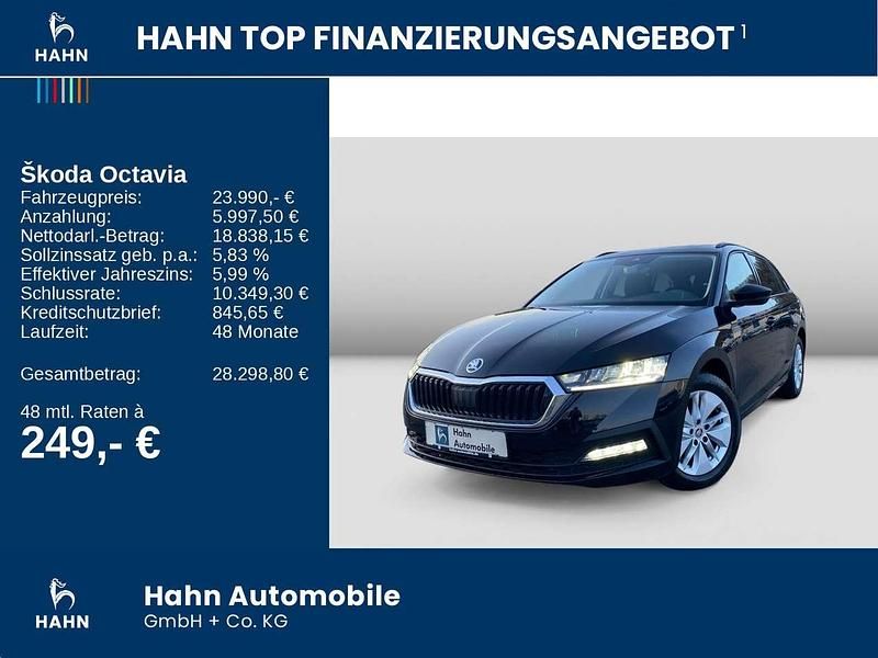 Gebraucht Skoda Octavia Ambition 110 PS (80 kW) 2024 Schwarz Kombi