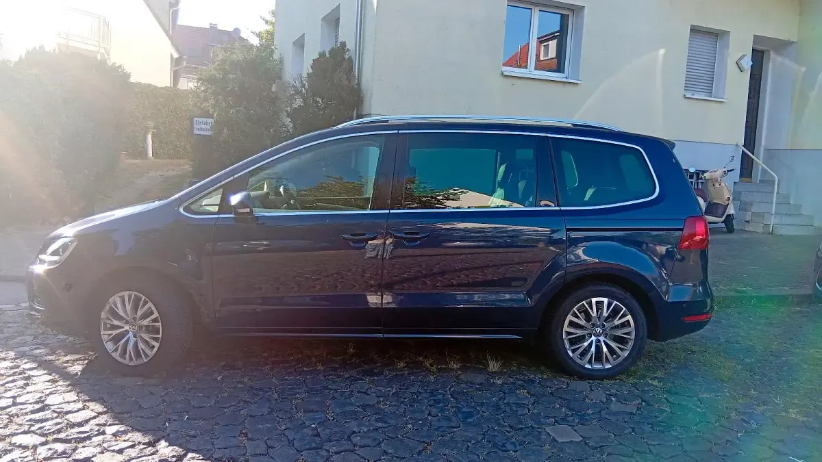 Gebraucht VW Sharan 150 PS (110 kW) 2013 Blau Van / Kleinbus
