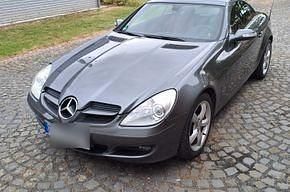 Grau Gebraucht 2004 Mercedes SLK350 Cabrio | 7.999 € (Fairer Preis) - Bild 1/4