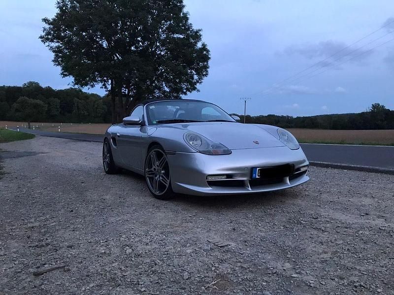 Gebraucht Porsche Boxster 204 PS (150 kW) 1997 Silber Cabrio