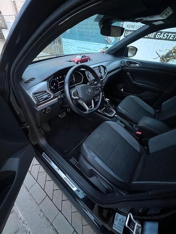 Gebraucht VW T-Cross R-line 110 PS (80 kW) 2023 Schwarz SUV