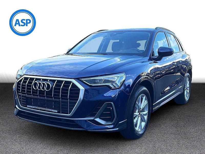 Gebraucht Audi Q3 S-Line 200 PS (147 kW) 2022 Blau (navarrablau metallic) SUV