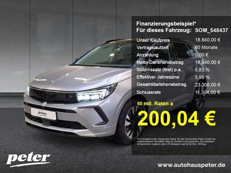 Kontrast grau/quarz silber Gebraucht 2022 Opel Grandland X Ultimate SUV | 18.840 € (Guter Preis) - Bild 1/4