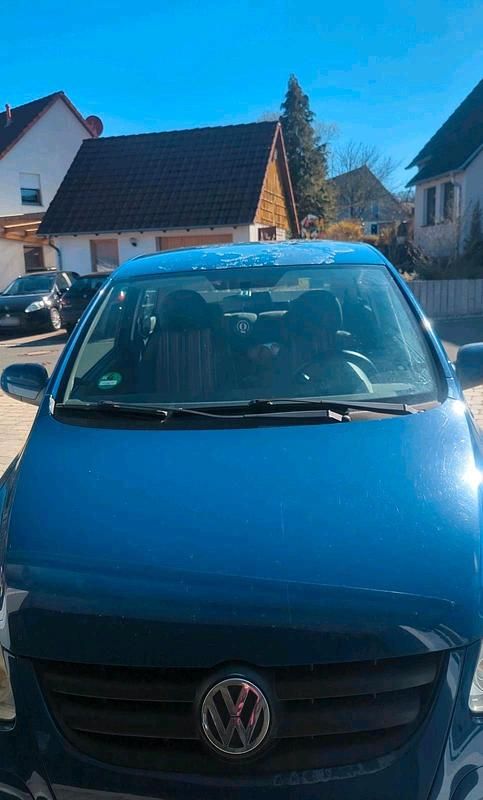 Gebraucht VW Fox 54 PS (39 kW) 2008 Blau Kleinwagen