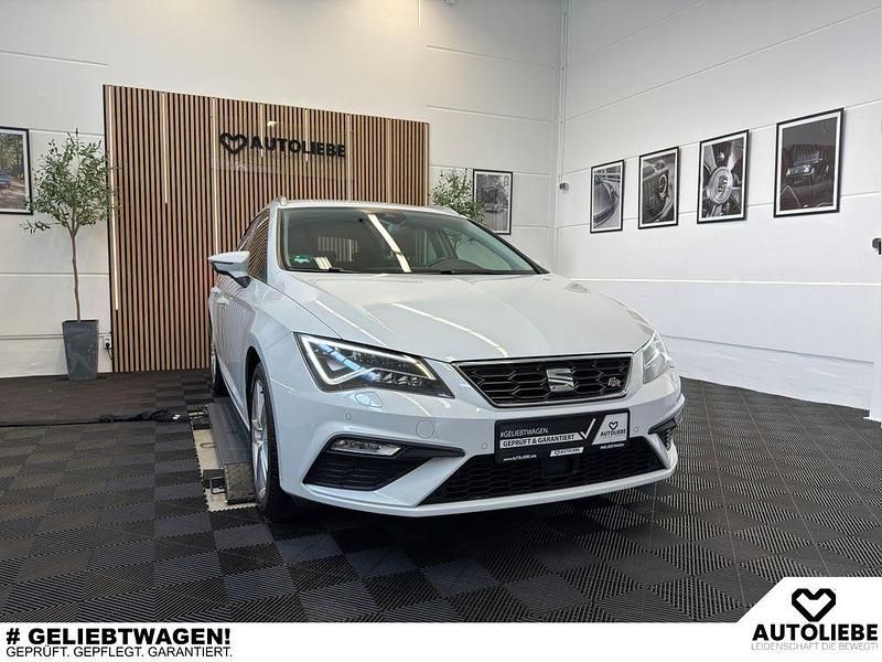 Weiß Gebraucht 2017 Seat Leon ST FR Kombi | 17.890 € (Fairer Preis) - Bild 1/4