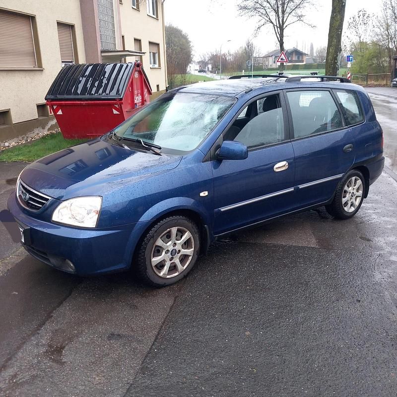 Gebraucht Kia Carens 126 PS (92 kW) 2004 Blau Van / Kleinbus