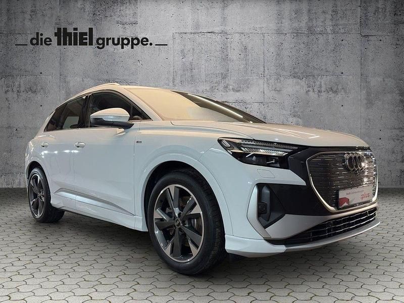 Gebraucht Audi Q4 e-tron S-Line 210 kW (286 PS) 2024 Weiß SUV