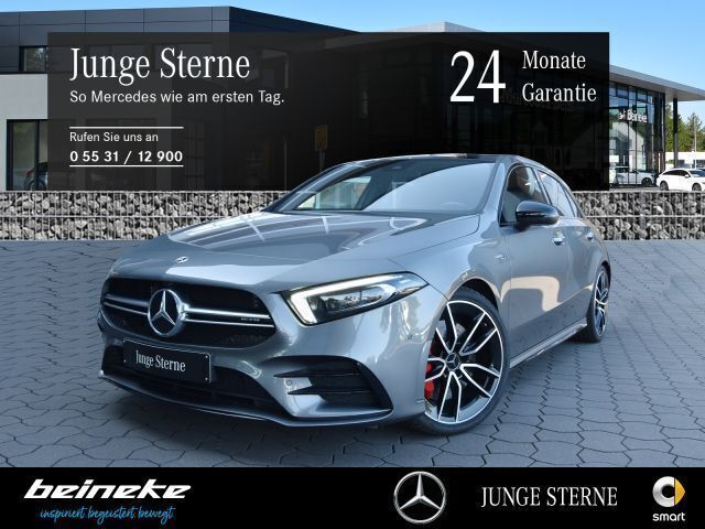 Grau Gebraucht 2023 Mercedes A35 AMG AMG Limousine | 39.450 € (Guter Preis) - Bild 1/4