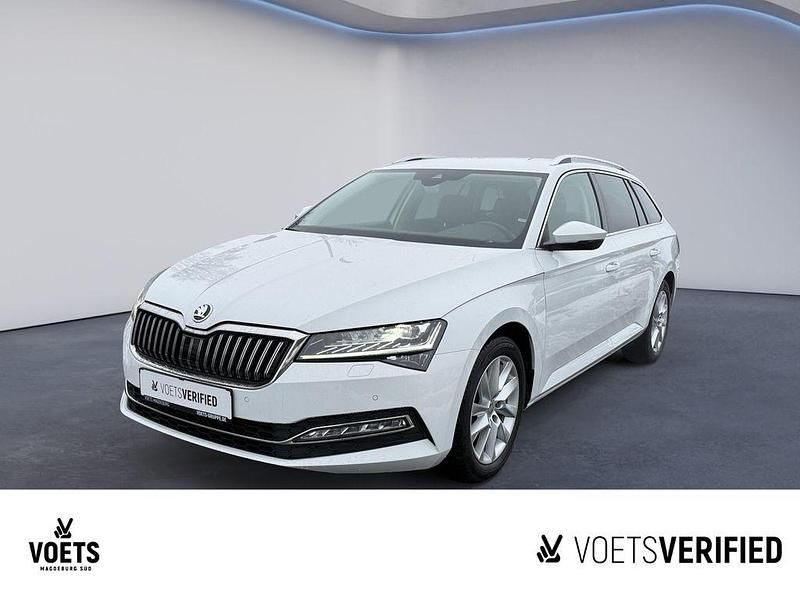 Gebraucht Skoda Superb Style 150 PS (110 kW) 2022 Weiß Kombi