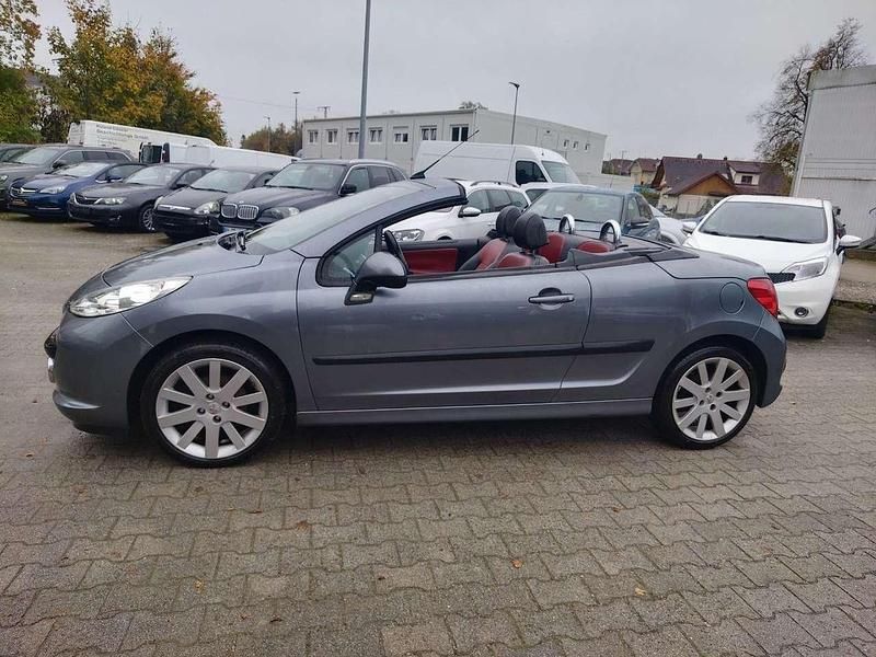 Lack grau thorium Gebraucht 2007 Peugeot 207 CC Sport Cabrio | 1.850 € (Superpreis) - Bild 1/4