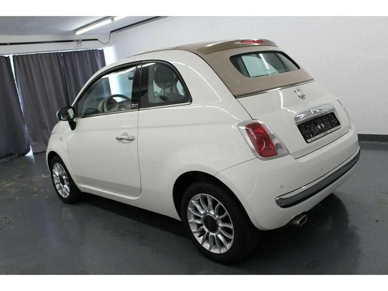 Gelato weiss Gebraucht 2011 Fiat 500C Lounge Cabrio | 5.790 € (Etwas zu teuer) - Bild 1/4