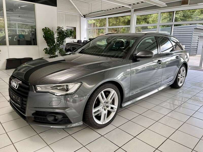 Daytonagrau perleffekt Gebraucht 2017 Audi A6 S-Line Kombi | 23.700 € (Fairer Preis) - Bild 1/4