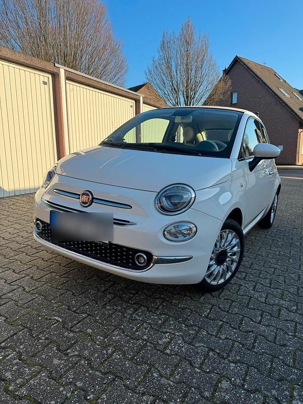 Weiß Gebraucht 2017 Fiat 500 Cabrio | 9.500 € (Fairer Preis) - Bild 1/4