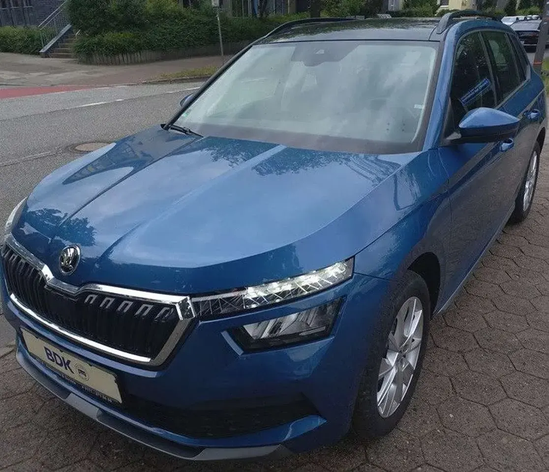 Gebraucht Skoda Kamiq 90 PS (66 kW) 2020 Blau SUV