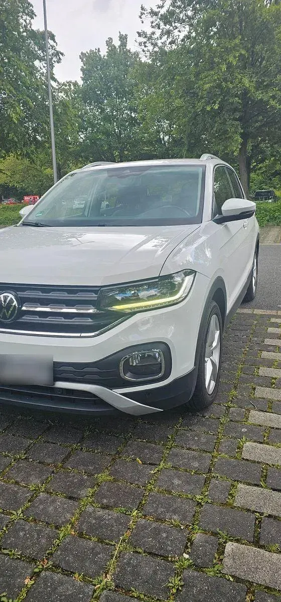 Gebraucht VW T-Cross Style 110 PS (80 kW) 2021 Weiß SUV