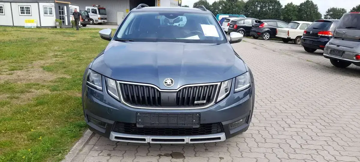 Gebraucht Skoda Octavia Scout Scout 4x4 184 PS (135 kW) 2017 Quarzgrau metallic Kombi