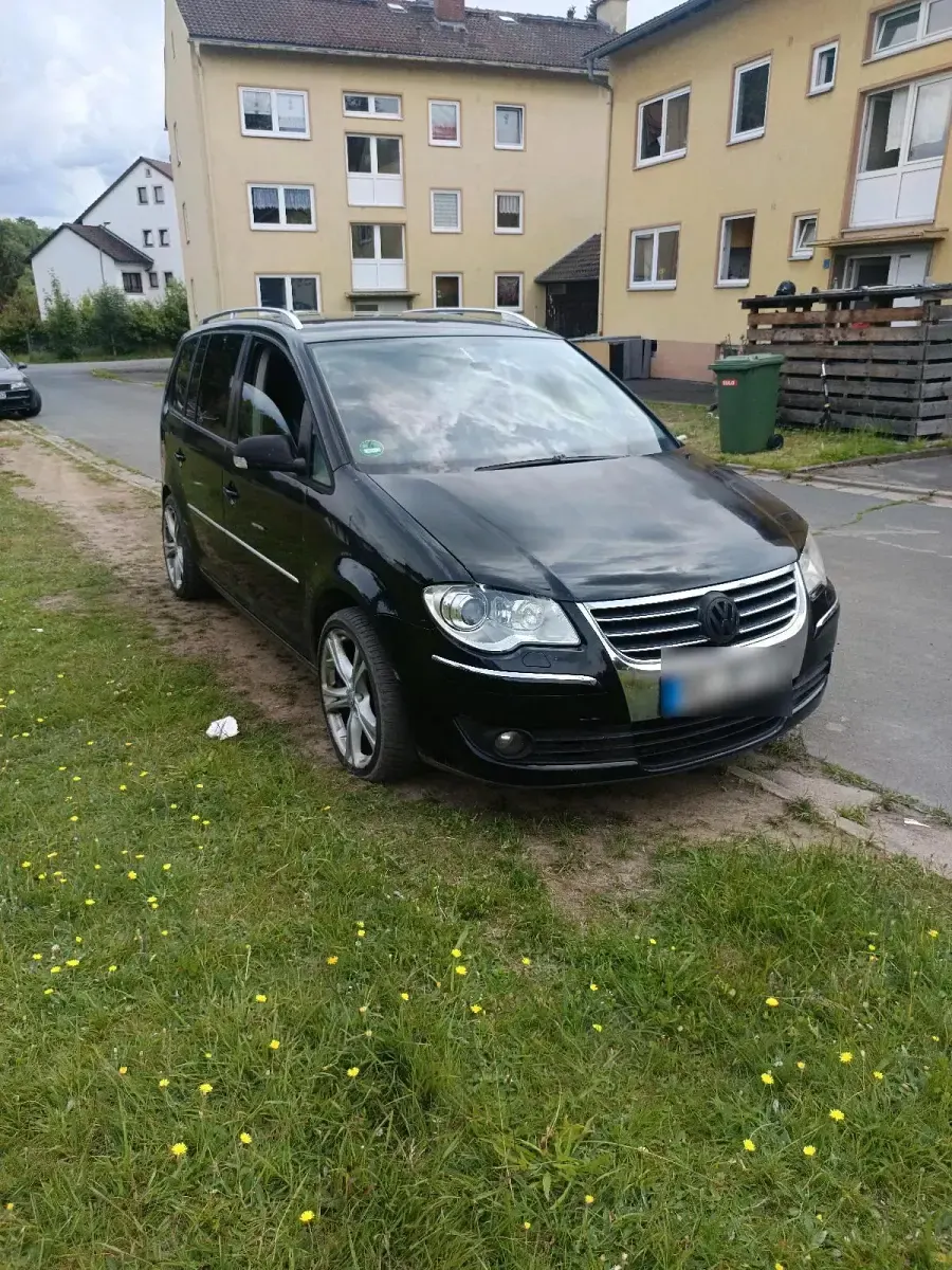 Gebraucht VW Touran 170 PS (125 kW) 2007 Schwarz Van / Kleinbus