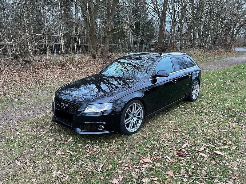 Schwarz Gebraucht 2008 Audi A4 S-Line Kombi | 7.000 € (Teuer) - Bild 1/4