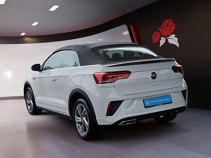 Gebraucht VW T-Roc Cabriolet R-line 150 PS (110 kW) 2025 Weiß Cabrio