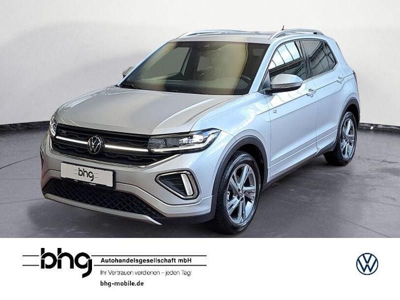 Reflexsilber metallic Gebraucht 2024 VW T-Cross R-line SUV | 27.960 € (Fairer Preis) - Bild 1/4