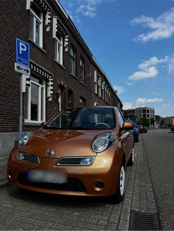 Orange Gebraucht 2010 Nissan Micra Kleinwagen | 1.200 € (Fairer Preis) - Bild 1/4