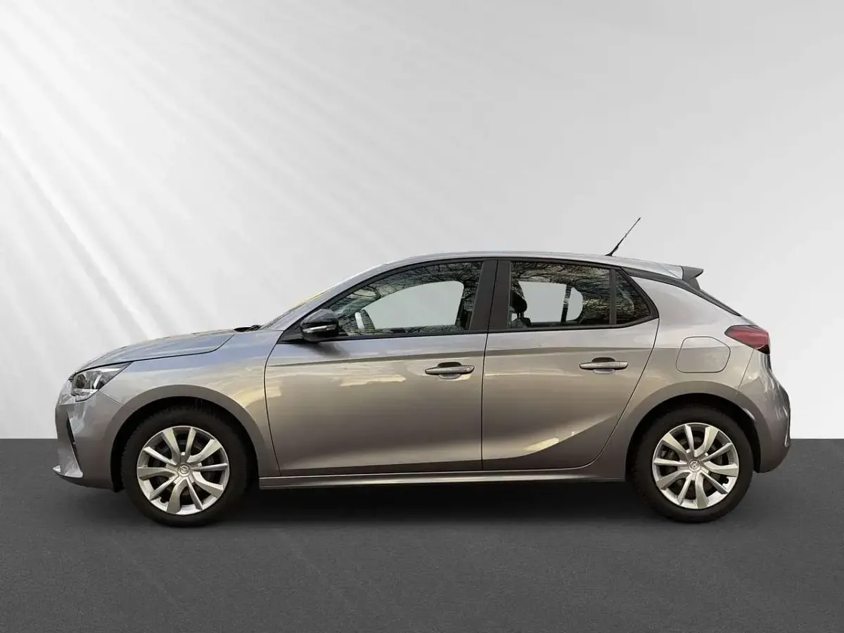 Gebraucht Opel Corsa Edition 101 PS (74 kW) 2021 Kontrast grau/quarz silber Kleinwagen