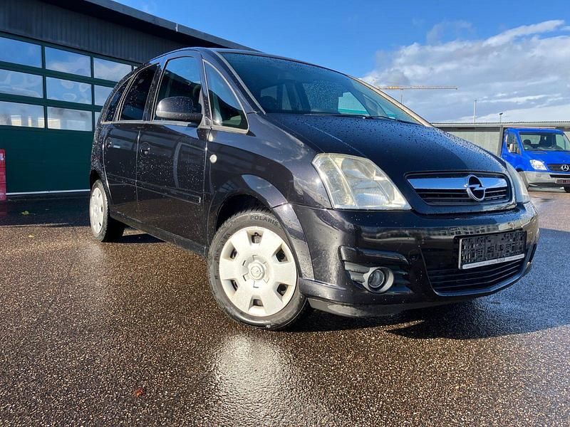 Saphirschwarz/black sapphire Gebraucht 2007 Opel Meriva Catch Me Van / Kleinbus | 3.999 € (Etwas zu teuer) - Bild 1/4
