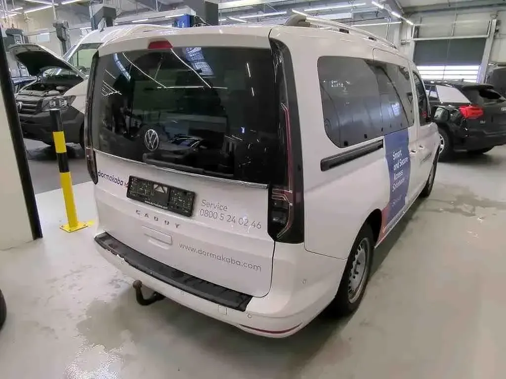 Brugt VW Caddy Maxi Style 122 HK (89 kW) 2022 Hvid MPV