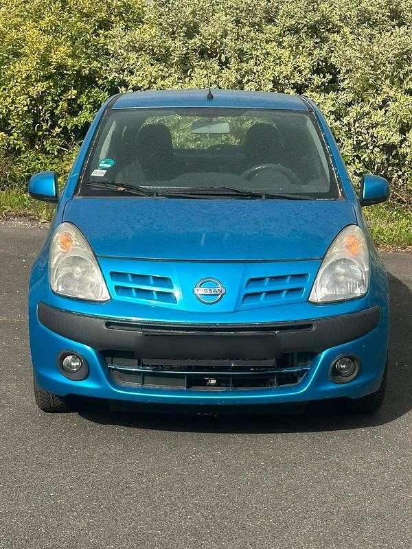 Blau Gebraucht 2009 Nissan Pixo Kleinwagen | 699 € (Guter Preis) - Bild 1/4