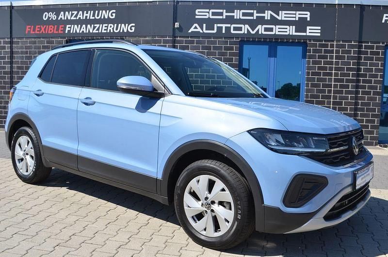Blau Gebraucht 2024 VW T-Cross IQ Drive SUV | 21.490 € (Guter Preis) - Bild 1/4