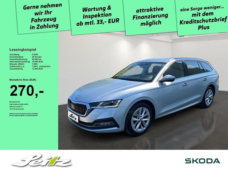 Brilliant silber metallic Gebraucht 2022 Skoda Octavia Style Kombi | 19.699 € (Etwas zu teuer) - Bild 1/3