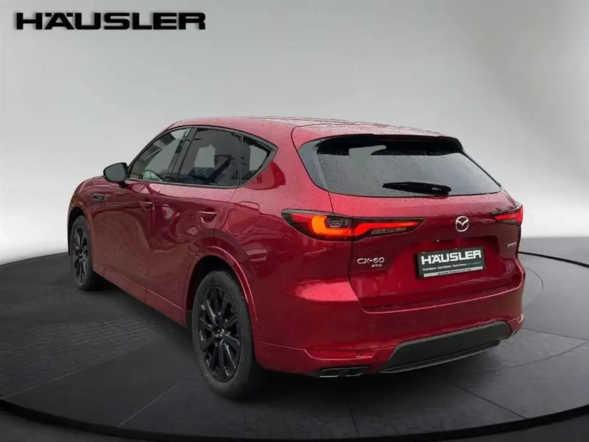 Gebraucht Mazda CX-60 Homura-Line 326 PS (239 kW) 2022 Magmarot metallic SUV