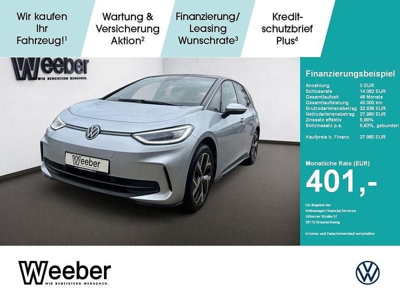 Gebraucht VW ID.3 Pro 150 kW (204 PS) 2023 Scale silver (metallic) Kleinwagen