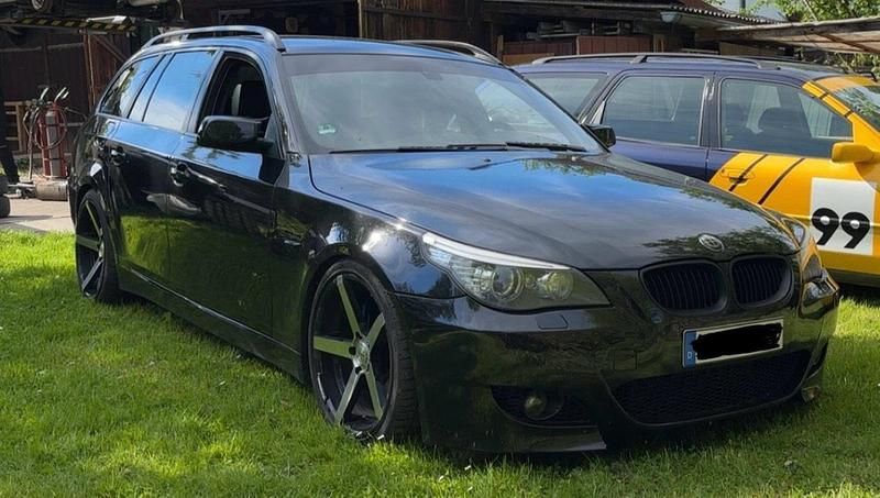 Schwarz Gebraucht 2007 BMW 535 Performance Kombi | 8.950 € (Teuer) - Bild 1/4