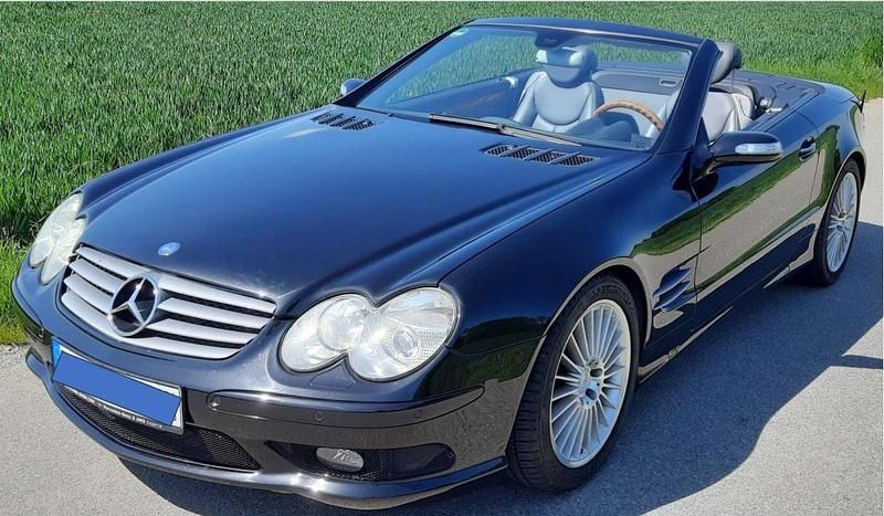 Schwarz Gebraucht 2004 Mercedes SL500 Style Cabrio | 22.222 € (Guter Preis) - Bild 1/4