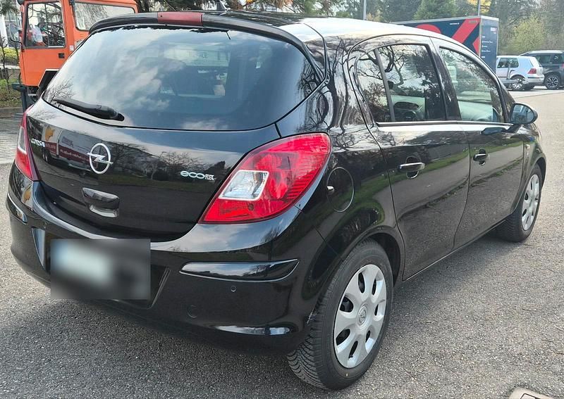 Gebraucht Opel Corsa Eco 70 PS (51 kW) 2011 Schwarz Kleinwagen