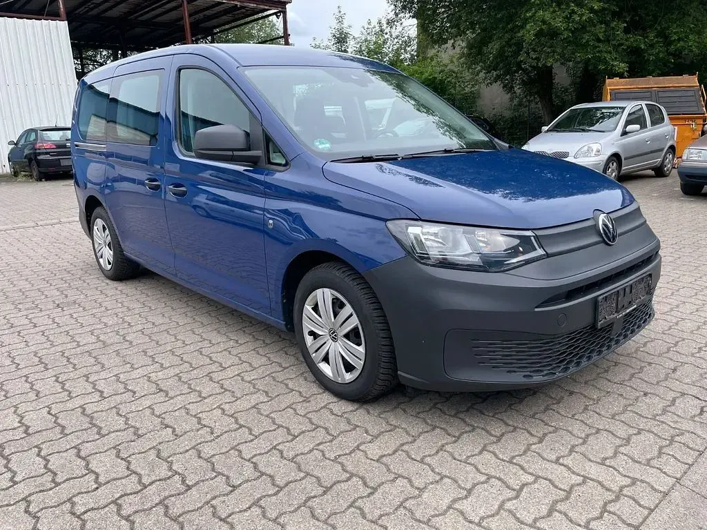 Gebraucht VW Caddy 102 PS (75 kW) 2021 Blau Van / Kleinbus