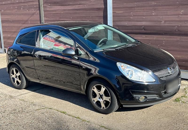 Schwarz Gebraucht 2007 Opel Corsa Cosmo Limousine | 2.599 € (Fairer Preis) - Bild 1/4