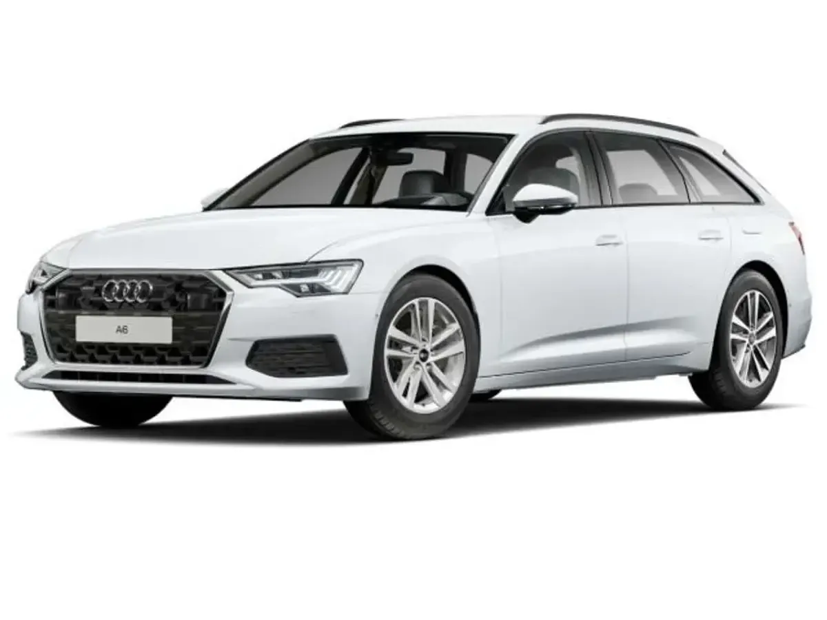 Gebraucht Audi A6 Ambiente 299 PS (219 kW) 2024 Gletscherweiß metallic Kombi