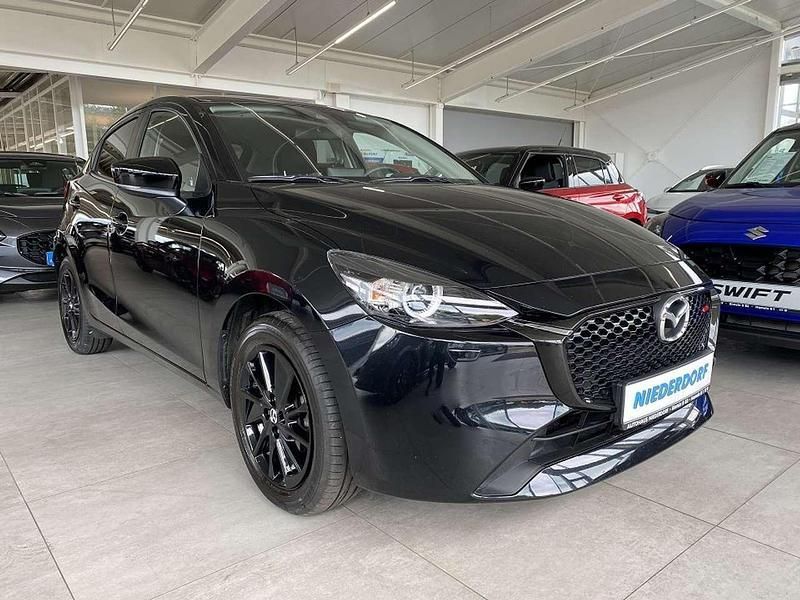 Jet black (metallic) Gebraucht 2023 Mazda 2 Homura-Line Kleinwagen | 20.500 € (Etwas zu teuer) - Bild 1/4