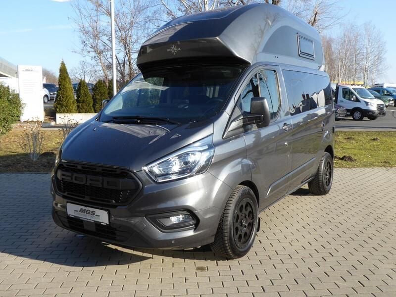 Magneticgrau Neu 2024 Ford Transit Custom Nugget Van | 55.950 € (Superpreis) - Bild 1/4