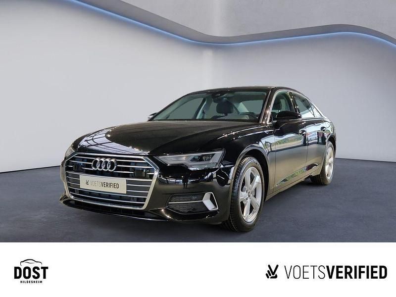 Mythosschwarz metallic Gebraucht 2023 Audi A6 Advanced Limousine | 38.930 € (Superpreis) - Bild 1/4