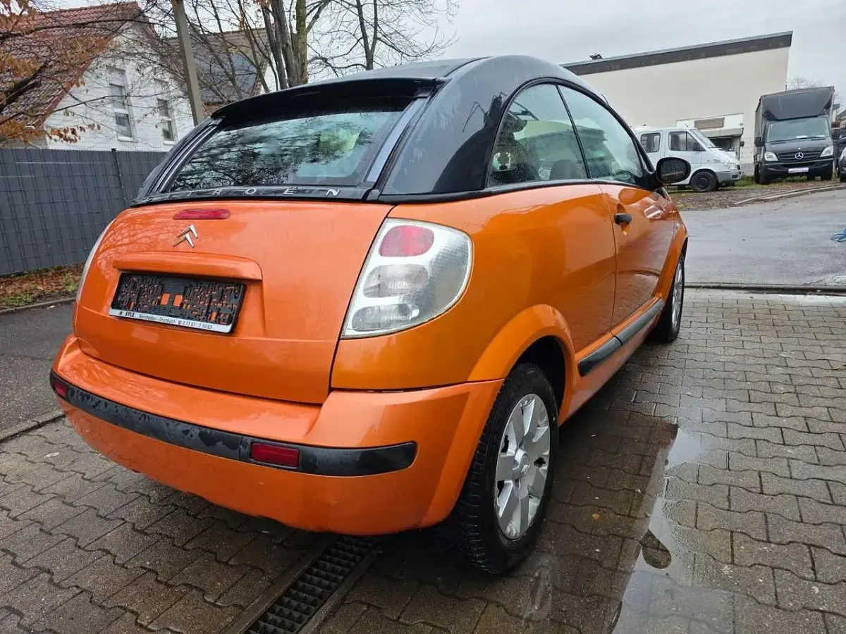 Usata Citroën C3 109 CV (80 kW) 2003 Arancione Cabrio
