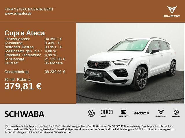 Gebraucht Cupra Ateca VZ 300 PS (220 kW) 2024 Nevada weiß metallic SUV
