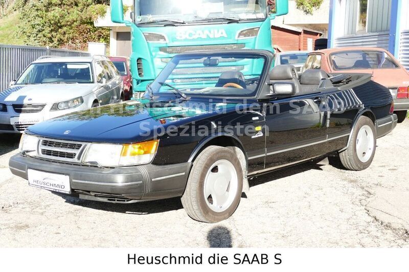 Gebraucht Saab 900 Cabriolet 126 PS (92 kW) 1991 Schwarz Cabrio