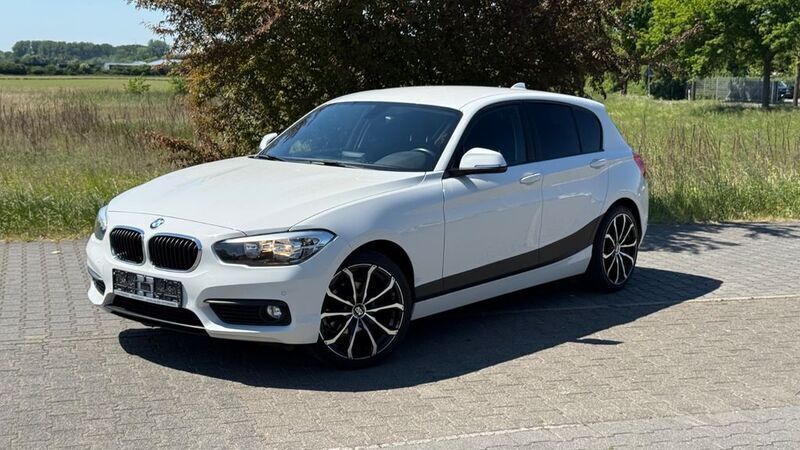 Weiß Gebraucht 2016 BMW 116 Advantage Kleinwagen | 13.600 € (Fairer Preis) - Bild 1/4
