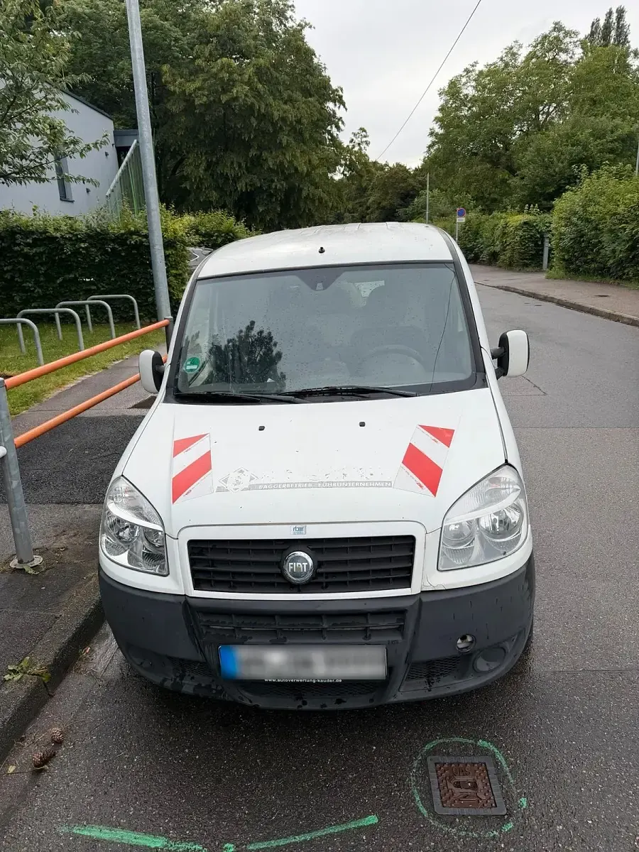 Gebraucht Fiat Doblò 90 PS (66 kW) 2006 Weiß Van / Kleinbus