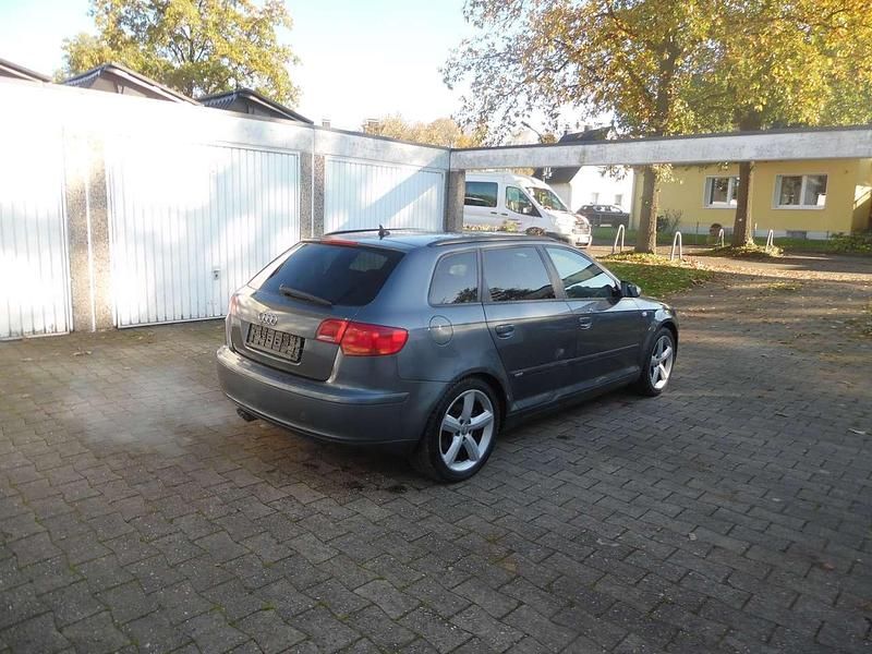 Gebraucht Audi A3 S-Line 170 PS (125 kW) 2008 Delfingrau metallic Kleinwagen