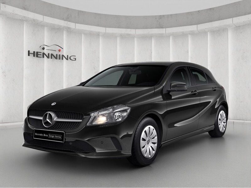 Schwarz Gebraucht 2018 Mercedes A160 Kleinwagen | 15.880 € (Fairer Preis) - Bild 1/4