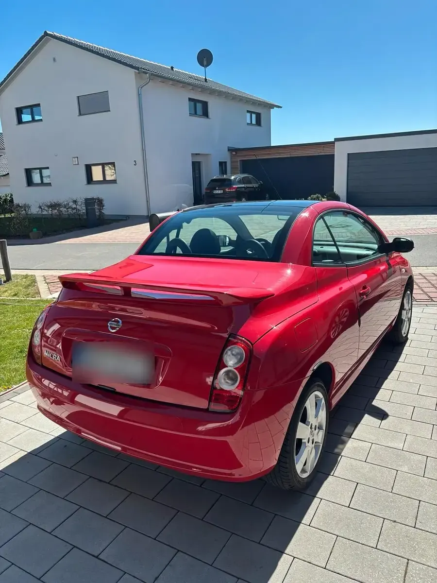 Gebraucht Nissan Micra C+C 110 PS (80 kW) 2006 Rot Cabrio